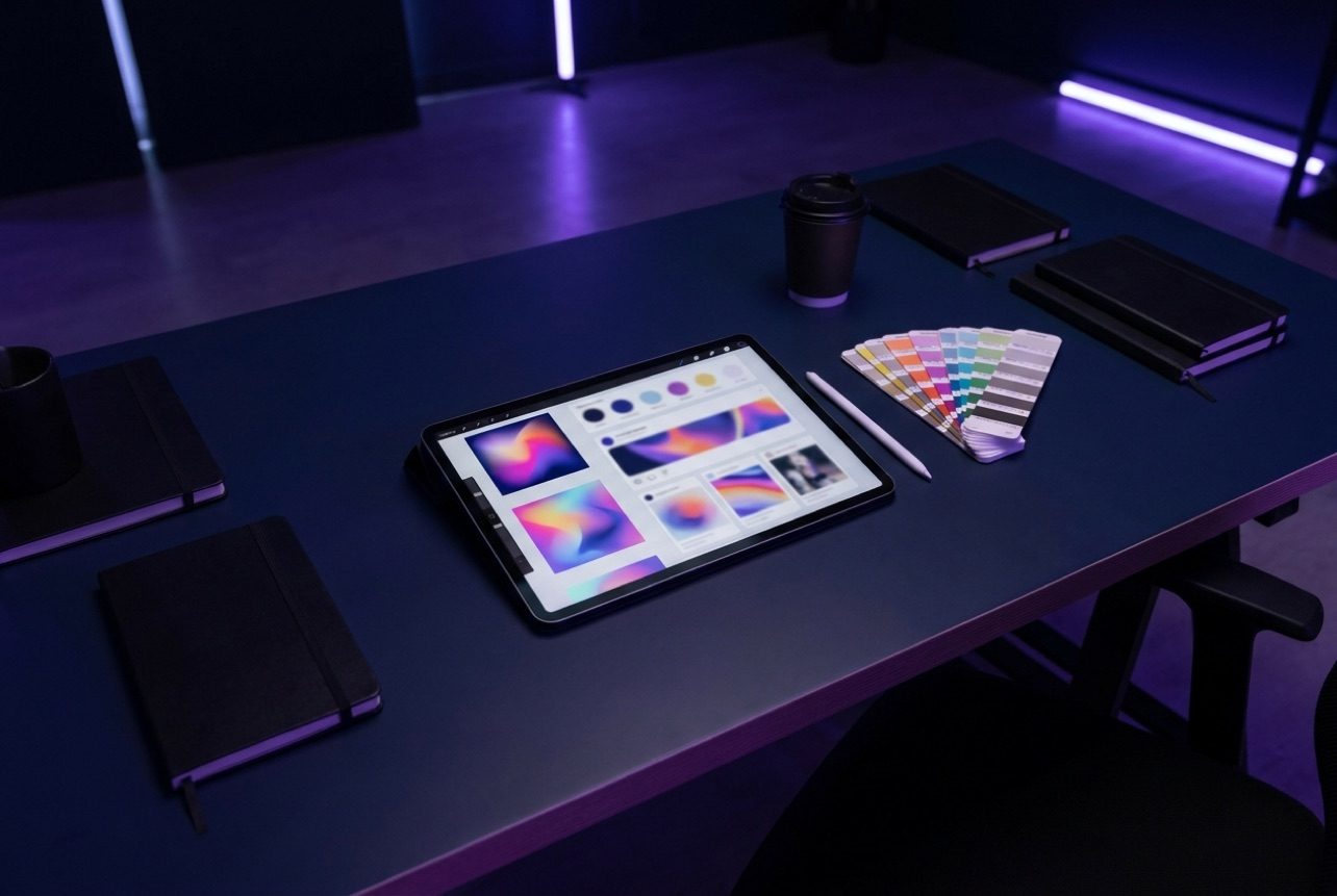 Digital design campaign assets
