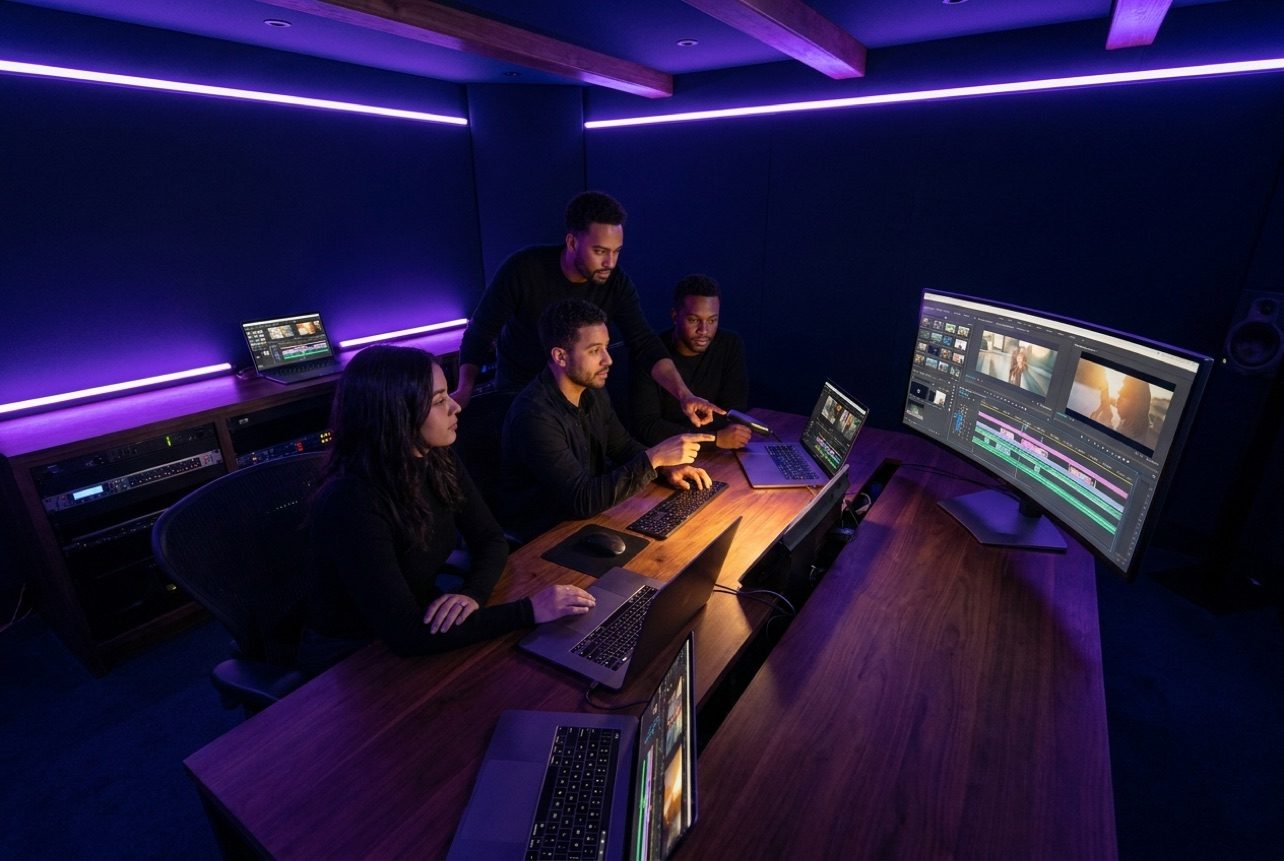 Video editing timeline and workflow